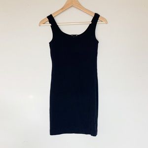 H&M Basic Black Jersey Tank Dress